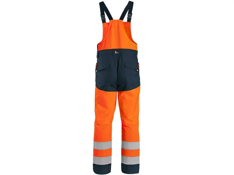 Zahradníky CXS HALIFAX, výstražné se síťovinou, pánské, oranžovo-modré, vel. 50